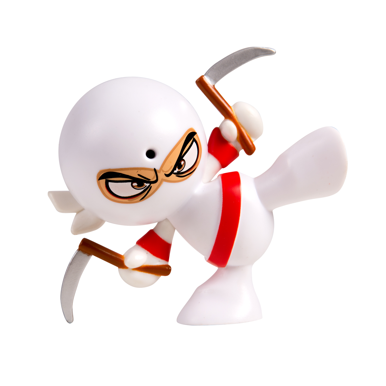 Фигурка ниндзя Сэнсэй Вонь из серии Fart Ninjas, белый, 9 см.  